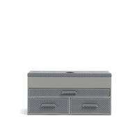 Windrose Calma Schmuckkasten grau, Holz, Damen