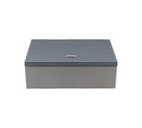 Windrose Calma Schmuckkasten groß Grau Schmuckkoffer