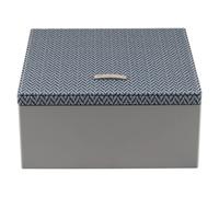 Windrose Calma Schmuckkasten klein Grau Schmuckkoffer