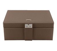Windrose Corbello - Schmuckkoffer L 28 cm - mocca