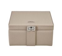 Windrose Corbello Schmuckkoffer Taupe Schmuckkoffer
