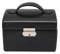 Windrose kleiner Schmuckkoffer Merino/schwarz