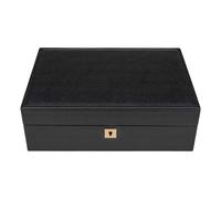 Windrose Luxora Schmuckkasten 30.5 cm schwarz
