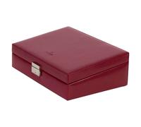 WINDROSE Merino Jewelry Box L Red