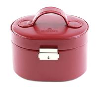 Windrose Merino Schmuckkasten 15 cm rot