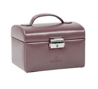 Windrose Merino Schmuckkoffer 15 cm grau