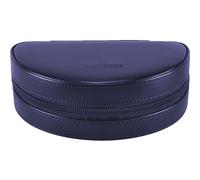 Windrose Schmuckkasten Merino Moda 16 cm mit Reißverschluss Blau