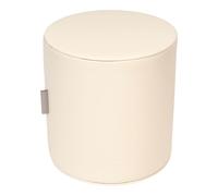 WINDROSE Merino Moda Round Jewelry Case Cream