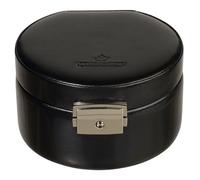 WINDROSE Merino Round Jewelry Box Black