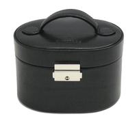 Windrose Merino Schmuckkasten 15 cm schwarz