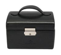 Windrose Merino Schmuckkasten 15 cm schwarz