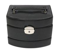 Windrose Merino Schmuckkasten 17 cm schwarz