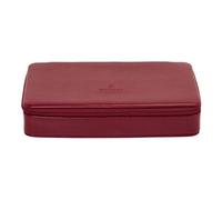 Windrose Merino Schmuckkasten 23 cm rot