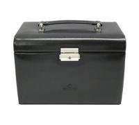 Windrose Schmuckkoffer Merino/schwarz