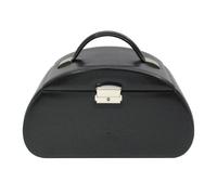 Windrose Schmuckkasten Merino Round 2 – 29,5 cm – schwarz