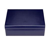 Windrose Merino Schmuckkasten 30 cm blau