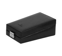 Windrose Merino Schmuckkoffer 12 cm schwarz