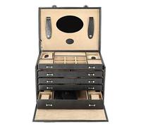 Windrose Schmuckkasten Merino 803668 schwarz