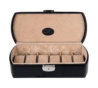WINDROSE Merino Watch Box M Black