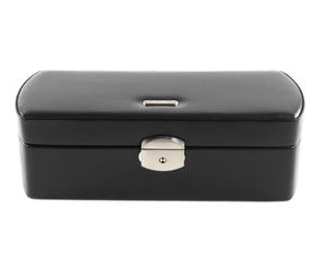 WINDROSE Merino Watch Box M Black