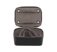 Windrose Basic Collection Nappa Schmucketui Leder 14 cm schwarz