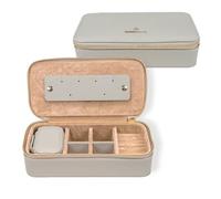 Windrose Aurora Schmuckkasten 20 cm grau