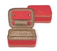 Windrose Schmucketui S mit Reißverschluss Aurora/koralle