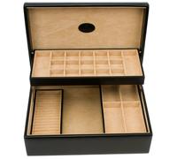 Windrose Schmuckkästchen Merino 803350 schwarz