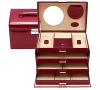 Windrose Schmuckkästchen Merino 803671 rot