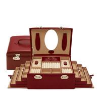 Windrose Merino Schmuckkoffer 29,5 cm