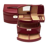 Windrose Schmuckkästchen Merino 803692 rot