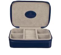 Windrose Schmuckkästchen merino Charmbox klein Dunkelblau Damen