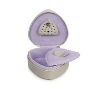 Windrose Schmuckkästchen Merino Moda - Kleine Herzdose - Beige