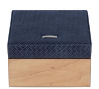 WINDROSE Wood Jewelry Box S Blue