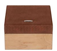 WINDROSE Wood Jewelry Box S Brown