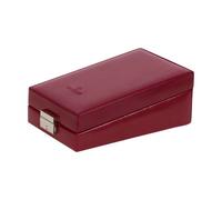 Windrose Schmuckkassette Klein Merino Rot Schmuckkassette