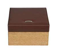 Windrose Schmuckkasten Klein Wood Braun Schmuckkoffer