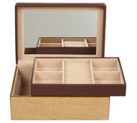 Windrose Schmuckkasten L wood/braun