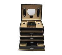 Windrose Schmuckkästchen Merino 803696 (neu) schwarz