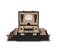 Windrose Schmuckkoffer Beluga schwarz