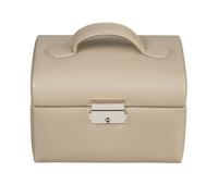 Windrose Schmuckkoffer Klein Merino Moda Beige Schmuckkoffer