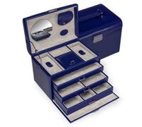 Windrose Schmuckkoffer Merino Moda/dunkelblau