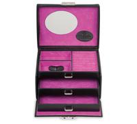 Windrose Schmuckschatulle Merino Moda - Schwarz S