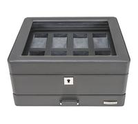 Windrose Schmuckkasten 26.5 cm grau