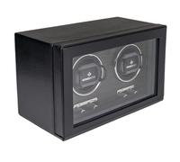 Windrose Uhrenbeweger 2 Uhren Ambiance/schwarz (Leder)