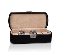 Windrose Merino Schmuckkasten 26.5 cm schwarz