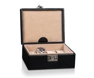 Windrose Uhrenkoffer Beluga 8 - Schwarz