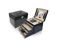 WINDROSE Merino Moda Jewelry Box Black