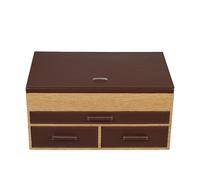 Windrose - Windrose Schmuckkasten mit Schubläden Wood braun Braun