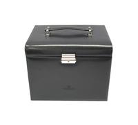 Windrose - Windrose Schmuckkoffer Merino schwarz Schwarz